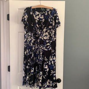 Ralph Lauren floral dress.